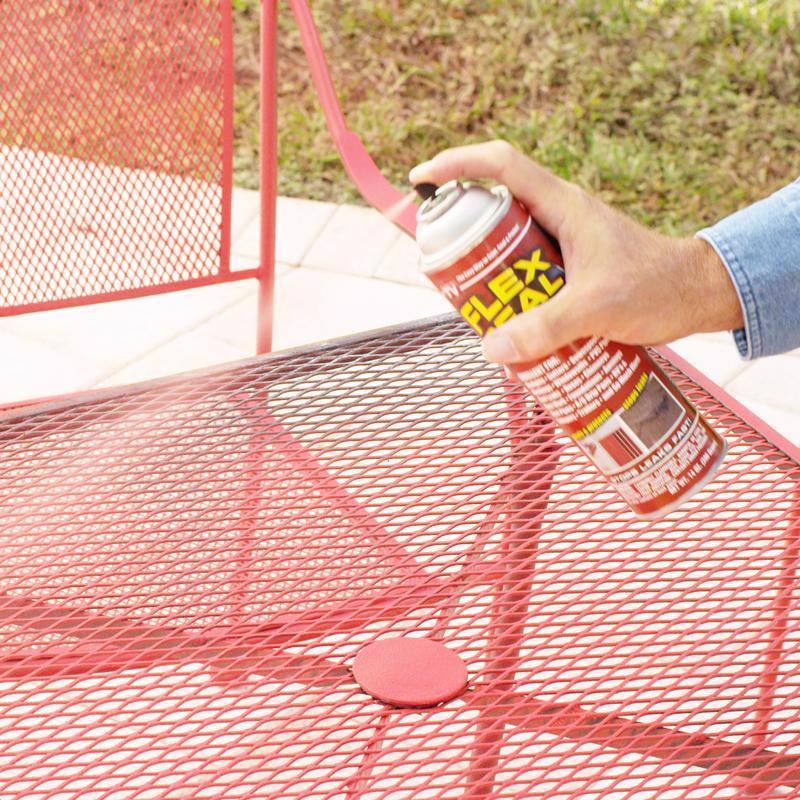 Flex Seal Family of Products Flex Seal Red Rubber Spray Sealant 14 oz, Pack of 6