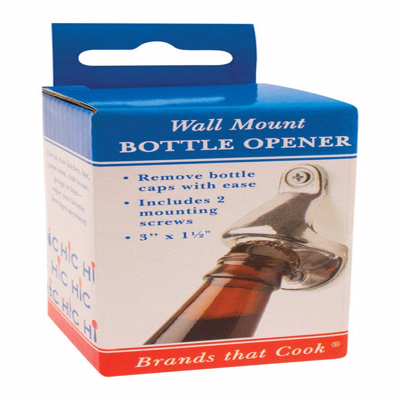 Harold Import Silver Metal Manual Bottle Opener