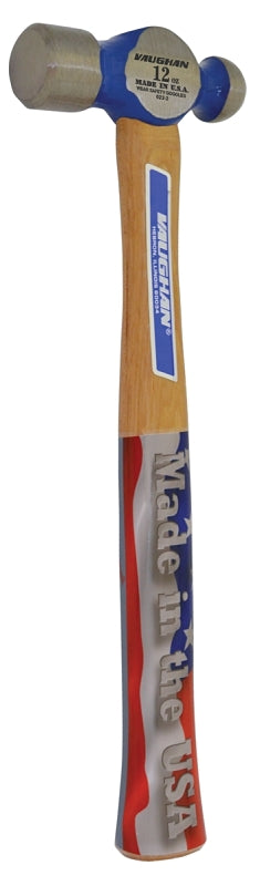 Vaughan TC2012 Rivet Hammer, 12 oz Head, Ball Pein Head, HCS Head