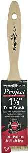 Linzer 1522-1.5 Paint Brush, 1-1/2 in W, 2-1/2 in L Bristle, China Bristle, Beaver Tail Handle