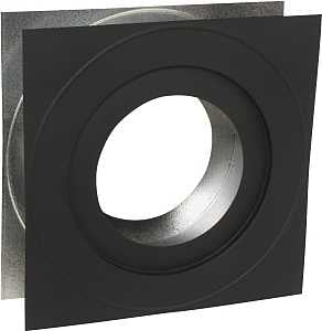 AmeriVent 8HS-WTP Chimney Thimble, For: Tee Branch and Chimney Section, Galvanized Steel