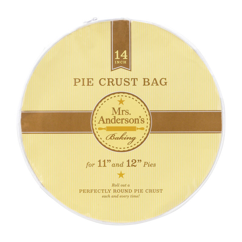 Mrs. Anderson's Baking Baking 14 in. W X 14 in. L 14.375 in. Pie Crust Bag White