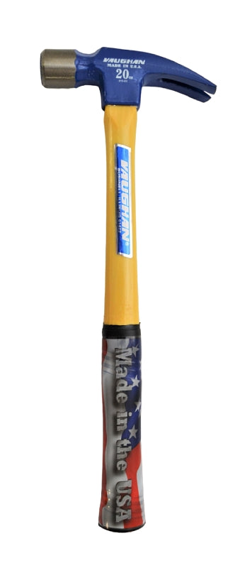 Vaughan 999 Series FS999ML Framing Hammer, 20 oz Head, Framing, Milled, Straight Claw Head, HCS Head, 16 in OAL