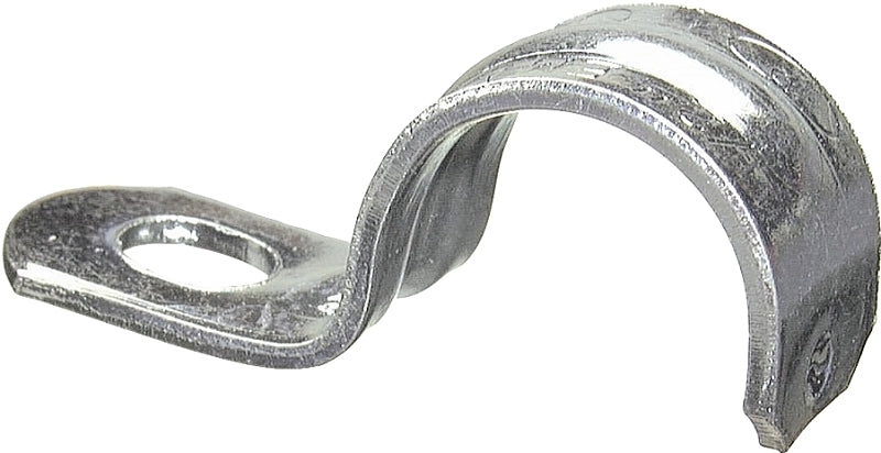 Halex 61115B 1-Hole Rigid Conduit Strap, 1-1/2 in, Steel