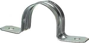 Halex 61605B Conduit Strap, 1/2 in, Steel, Galvanized