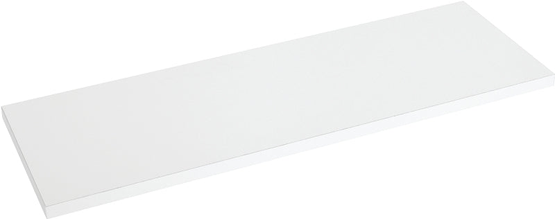 Knape & Vogt 1980 WH 10X24 Series Shelf Board, 24 in L, 10 in W, White, For: KV Standard/Bracket Shelving Systems, Pack of 5