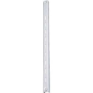 Knape & Vogt 80 Series 80 WH 24 Shelf Standard, 320 lb, 16 ga Thick Material, 5/8 in W, 24 in H, Steel, Pack of 10