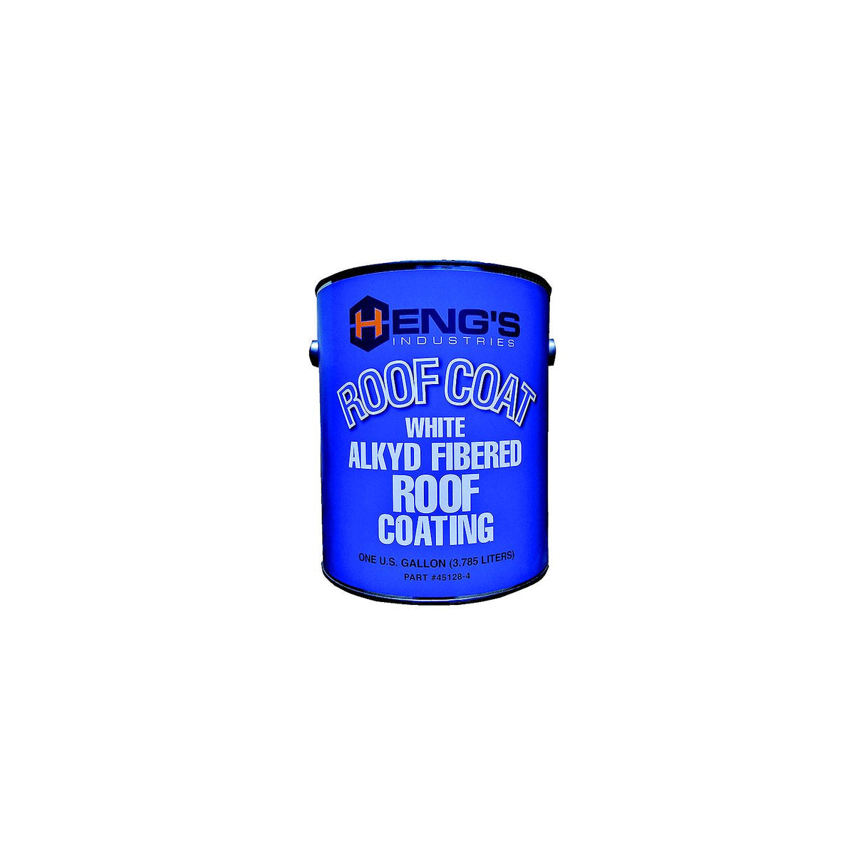 Heng's 43032 Alkyd Fibered Roof Coating, White, Gal.