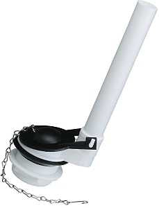 Plumb Pak PP23508 Toilet Flush Valve, Plastic, For: 2 in Toilets, 8-1/2 in Dimensions