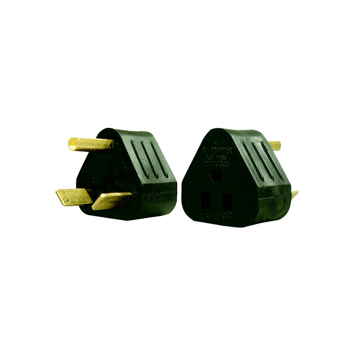 AP Products Power & Lighting Triangular Park Adapter, 15A Female to 30A Male