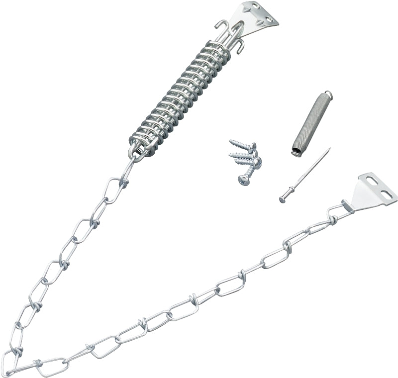 Wright Products V11 Chain Door Stop, Zinc