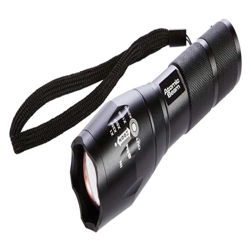 BulbHead Atomic Beam 1200 lm Black LED Flashlight AAA Battery