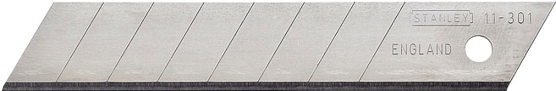 STANLEY QUICKPOINT 11-301 Replacement Blade, 18 mm, 4-1/4 in L, Carbon Steel, 8-Point