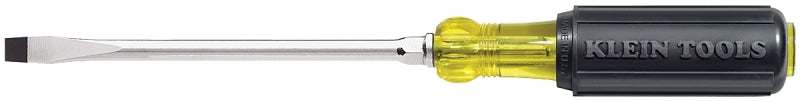 Klein Tools 602-4 Screwdriver, 1/4 in Drive, Keystone Drive, 8-11/32 in OAL, 4 in L Shank, Acetate Handle