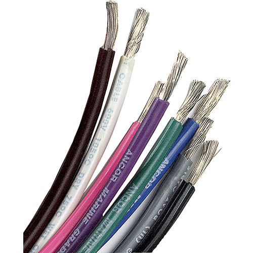 Ancor 182303 Marine Grade Tinned Copper Primary Wire, #16 AWG, 25', Green