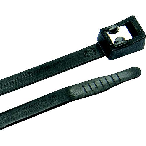 Ancor Standard Self Cutting Cable Ties, 6″ UV Black, 50/pk