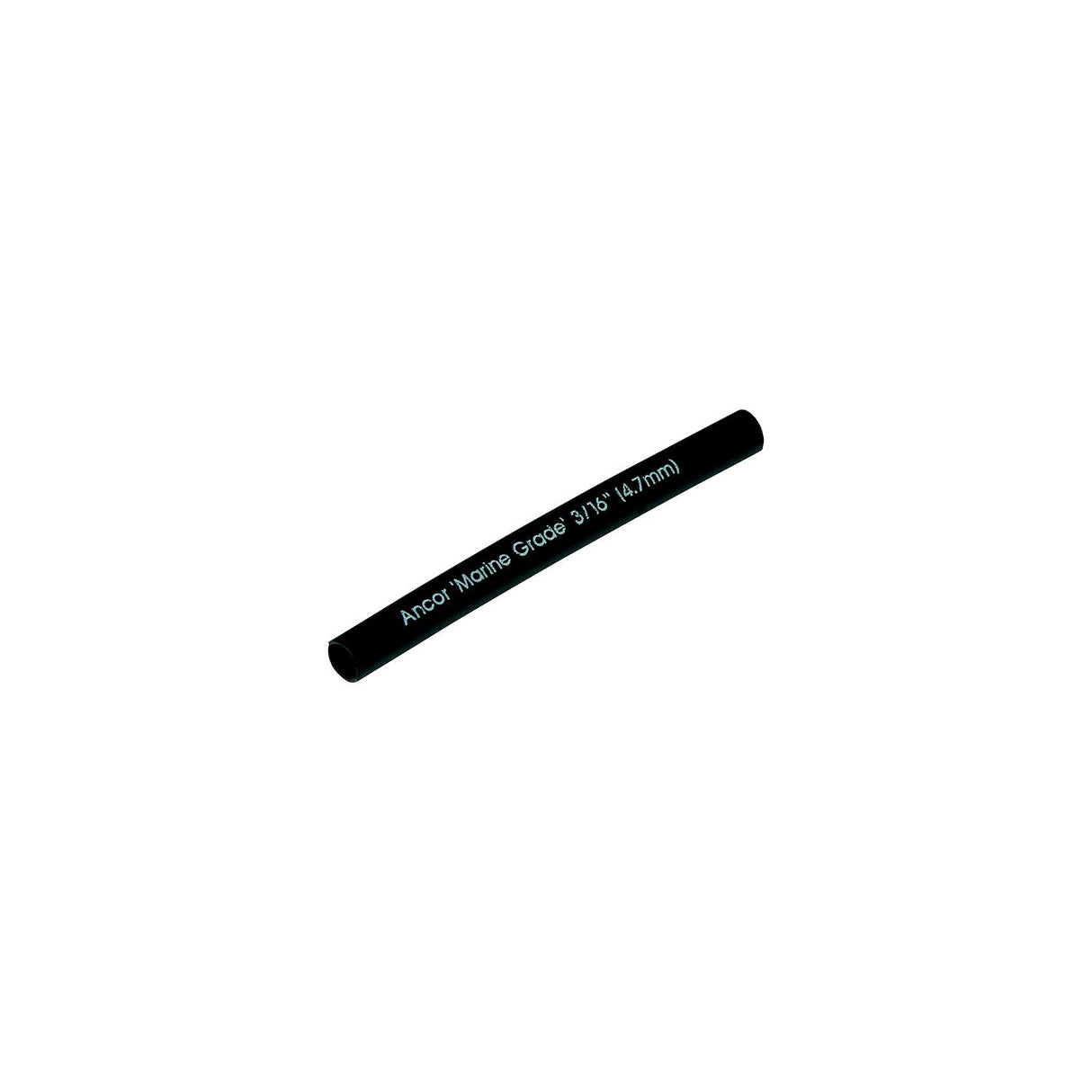Ancor 302103 Marine Grade Adhesive Lined Heat Shrink Tubing, 3/16" x 3" , Black, 3/Pk