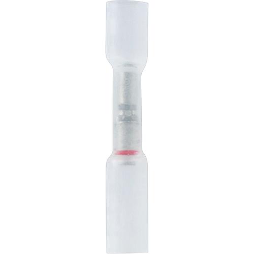 Ancor 320025 Heat Shrink Step-Down/Multi Wire Butt Connectors, Clear w/White Dashes, 25/Pk