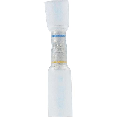 Ancor 320225 Heat Shrink Step-Down/Multi Wire Butt Connectors, Clear w/Blue Dashes, 25/Pk