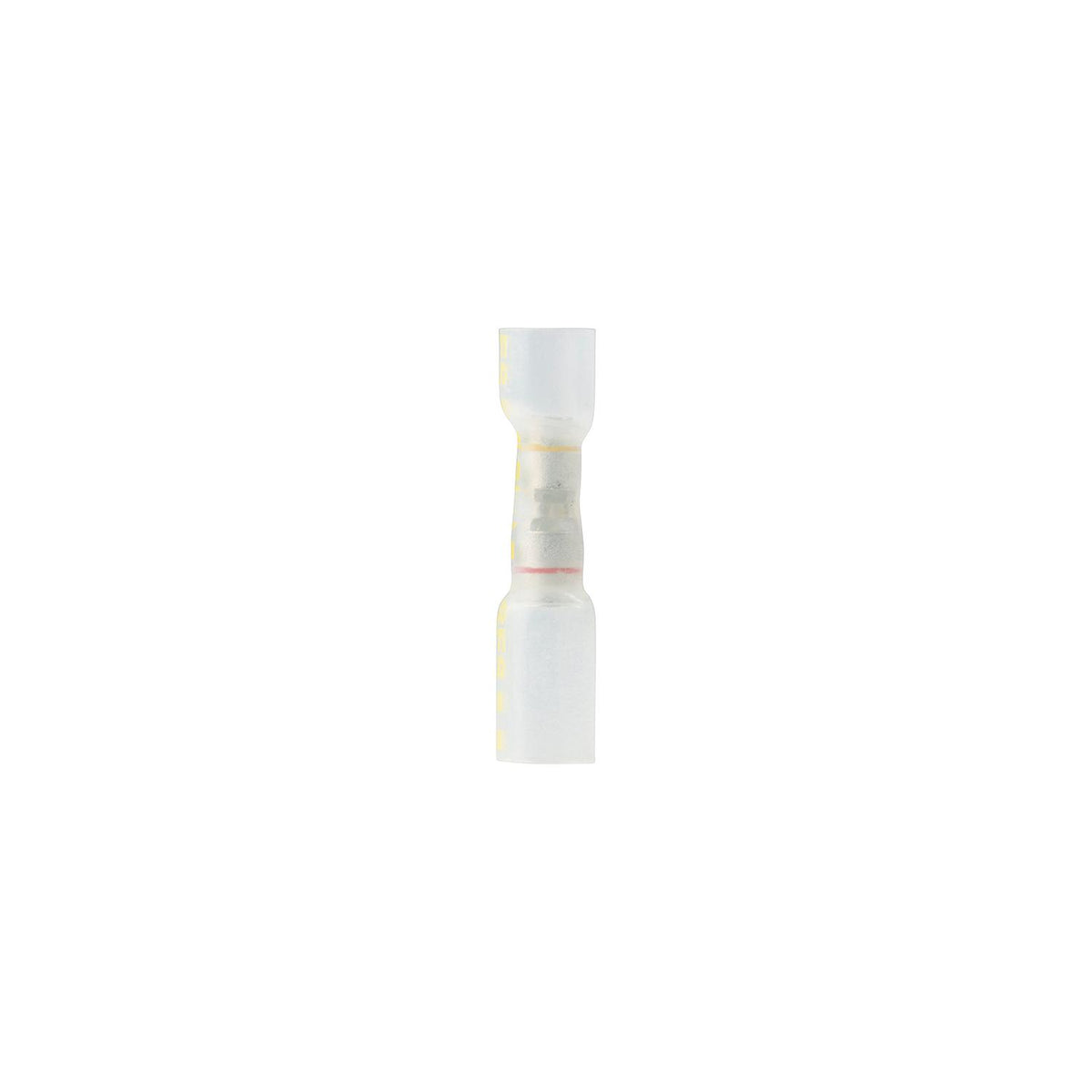 Ancor 320303 Heat Shrink Step-Down/Multi Wire Butt Connectors, Clear w/Yellow Dashes, 3/Pk