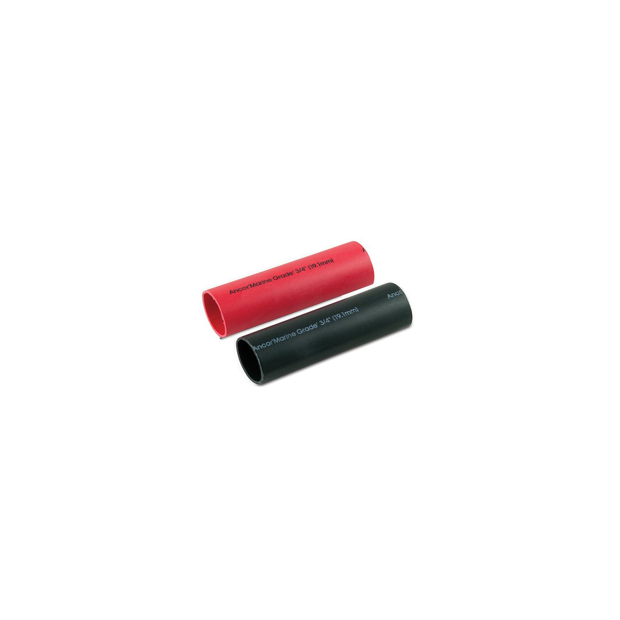 Ancor 326202 Marine Grade Heat Shrink Heavy Wall Battery Cable Tube Combo Pack For 8-2/0 (Includes 1 Ea. Of 3/4" x 3" Red and Black)