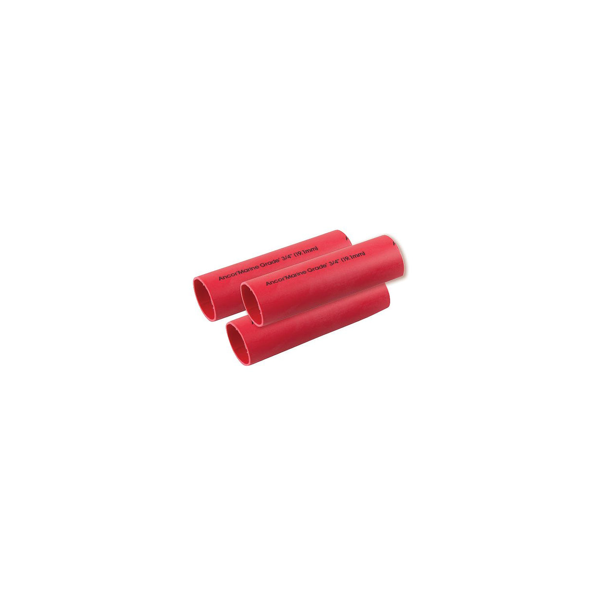 Ancor 326603 Marine Grade Heat Shrink Heavy Wall Battery Cable Tube For 8-2/0, 3" Red
