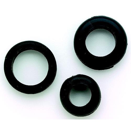 3/8 Black Grommets (5)