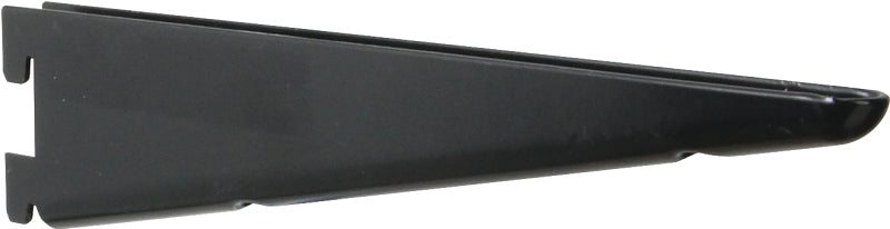 Knape & Vogt 182 Series 182 BLK 14.5 Shelf Bracket, 15-1/4 in L, 1.88 in H, Steel, Pack of 10