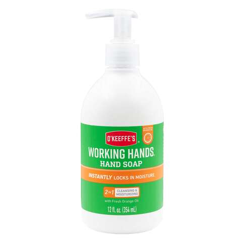 O'Keeffe's Working Hands Orange Scent Hand Soap 12 oz, Pack of 4