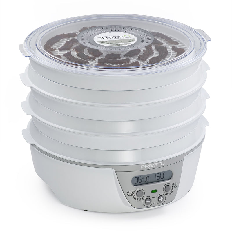 Presto Dehydro Semi-Gloss White 12 qt Food Dehydrator, Pack of 2