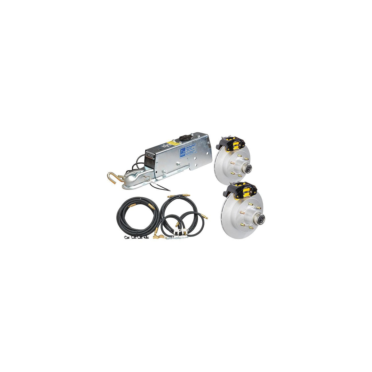 Dexter Eliminator Vented Rotor 12″ Disc Brake Complete Kit, 6 Studs