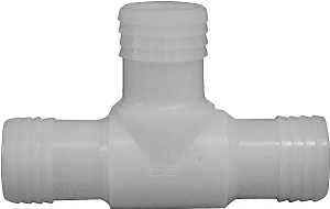 Boshart UNT-12 Pipe Tee, 1-1/4 in, Insert, Nylon