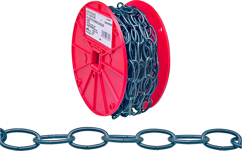 Campbell 0722002N Decorator Chain, #10, 40 ft L, 35 lb Working Load, Metal, Poly-Coated