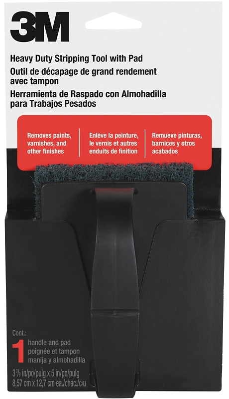 3M 10110 Stripping Tool Pad, 5 in L, 3-1/2 in W, Aluminum Oxide Abrasive