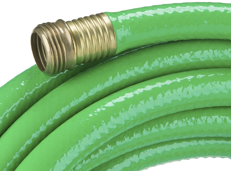 Swan SNWF58025 Garden Hose, 5/8 in, 25 ft L, Threaded, Green
