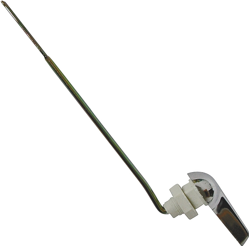 ProSource 24375 Toilet Flush Lever, Front Mounting, 8 in L Flush Arm, Steel/Zinc, Polished Brass/Yellow Zinc