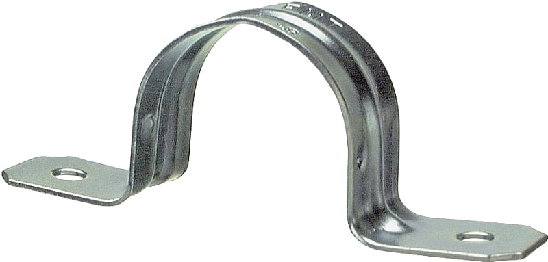 Halex 26161 Conduit Strap, 1/2 in, Steel, Galvanized, 25/BAG