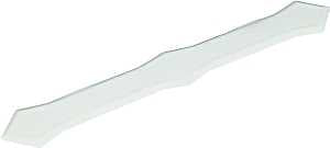 Amerimax 27229HPC Downspout Band, Aluminum, White