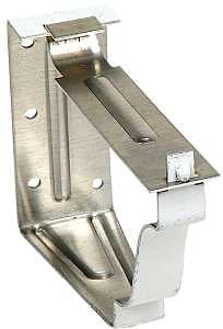 Amerimax 25022 Snap Lok Bracket, Polyethylene, galvanized, Pack of 50