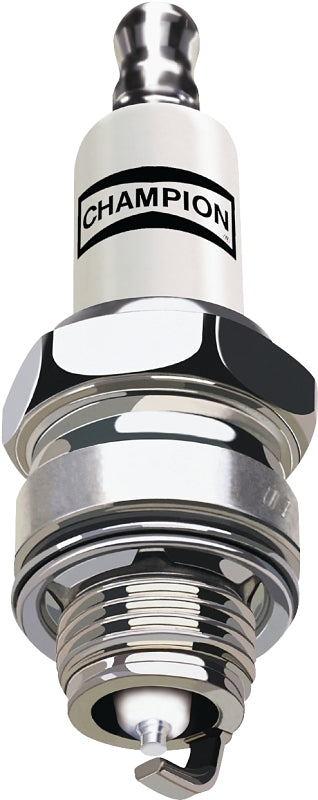 Champion 8611 Small Engine Spark Plug, 0.027 to 0.033 in Fill Gap, 14 mm Thread, 13/16 in Hex, Nickel, Pack of 8