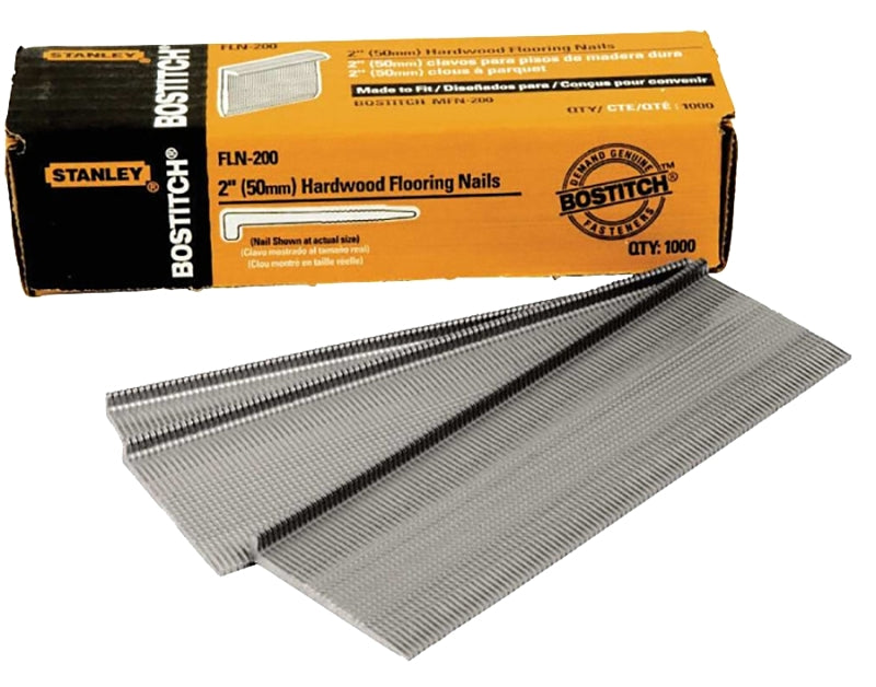 Bostitch FLN200 L-Cleat Nail, 2 in L, 16 ga, Steel