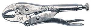 Irwin Original 0702L3 Locking Pliers, 7 in OAL, 1-1/2 in Jaw Opening, Plain Grip Handle, 3/8 in W Jaw, 1-3/16 in L Jaw