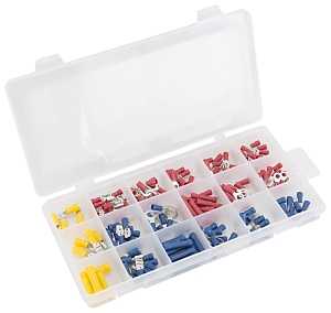 ProSource CP-1803L Electrical Terminals and Connectors Repair Kit, Plastic, 180 -Piece