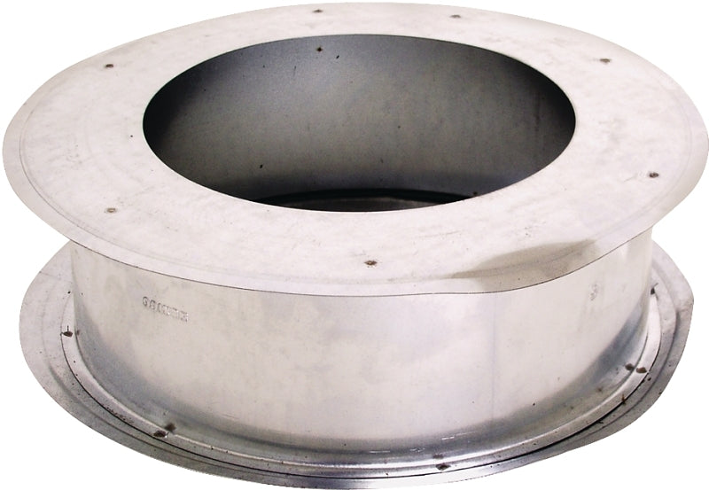 AmeriVent 3EWT Wall Thimble, 0.018 in Gauge, Steel, Galvanized, For: Type B Gas Vent