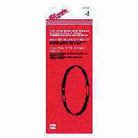 Milwaukee 48-39-0510 Band Saw Blade, 1/2 in W, 44-7/8 in L, 14 TPI, HSS Cutting Edge, Bi-Metal