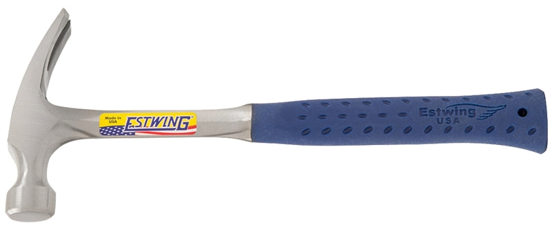 Estwing E3-20S Nail Hammer, 20 oz Head, Rip Claw, Smooth Face Head, Steel Head, 13-3/4 in OAL