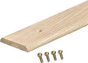 M-D 85639 Seam Binder, 36 in L, 2-1/2 in W, Hardwood, Unfinished