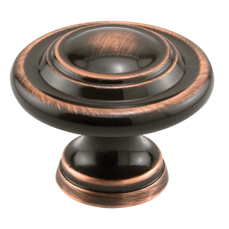 Prime-Line N 7385 Pull Knob, Zinc, Classic Bronze