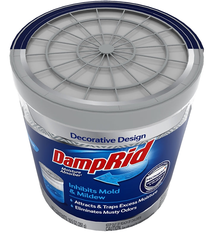 DampRid FG01K Moisture Absorbing System, 10.5 oz Pail, Solid
