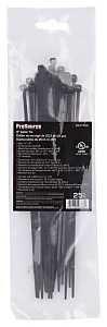 ProSource CV200SW-253L Cable Tie, 8 inches, 40lb Tensile Strength, Self-Lock Locking, Nylon, Black